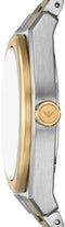 Emporio Armani Heren Horloge - 41 mm - Goudkleurig - Zwarte wijzerplaat