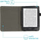 imoshion E-reader Hoesje - Geschikt voor Tolino Shine 4, Kobo Clara 2E - Vegan Leather Bookcase - Zwart