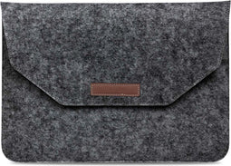 imoshion Laptop Sleeve - Laptophoes geschikt voor 15 inch / 15.6 inch / 15.3 inch - Vilten Soft Sleeve 15 inch -