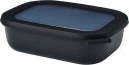 Mepal - Multikom Cirqula vershouddoos - 1000 ml - Rechthoekig - Nordic black