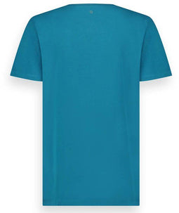 LEBASQ - The Baker - T-shirt - Korte mouw - 200 GSM - Biologisch katoen - Lyons Blue - XL