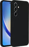 Accezz Samsung Galaxy A35 - Liquid Silicone Backcover - Schokabsorberend - Zwart