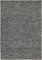 Drops Dark Grey Vloerkleed - 140x200 - Rechthoek - Laagpolig,Structuur Tapijt - Industrieel - Antraciet, Grijs