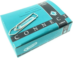 Qconnect papierklemmen, 50 mm, doos van 100 stuks
