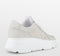 PS Poelman Jola - Dames Nubuck Leren Runner Sneakers - Licht Grijs