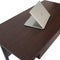 Bureau computer tafel Stoer - industrieel vintage - zwart metaal bruin hout