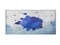 ODALAR - Laagpolig vloerkleed - Blauw - 80 x 150 cm - Polyester