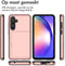 iMoshion Hoesje Geschikt voor Samsung Galaxy A55 Hoesje - Ruimte voor 2 pasjes - iMoshion Backcover met pasjeshouder - Rosé Goud