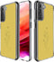 imoshion Hoesje Geschikt voor Samsung Galaxy S21 FE Hoesje Siliconen - imoshion Design hoesje - Groen / Floral Lime