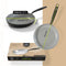 BE Living Essential Koekenpan - Ø 24 cm - Keramisch - PFAS vrij - Inductie - Zwart