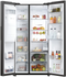 Haier HSW79F18DIPT - Amerikaanse Koelkast - 601 liter - Zwart