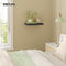 eSituro SWS0260 zwevende wandplank - wandrek - zwart mat MDF - 40 x 23 x 3,8 cm - draagkracht 10 kg