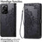 iMoshion Hoesje Geschikt voor Xiaomi Poco X5 5G Hoesje Met Pasjeshouder - iMoshion Mandala Bookcase - Zwart