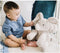 GUND Flappy De Olifant - Knuffel 30,5 cm - Interactief met geluid - Grijs