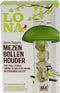 Lona Mezenbollenhouder M4 - Voersilo - 26 cm Groen Transparant