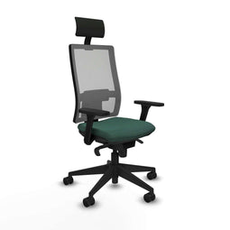 Bureaustoel met hoofdsteun Piqueras y Crespo 3D066N1