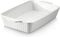 Keramische Ovenschaal 22 x 33 cm Wit, Large Lasagneschaal