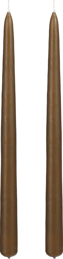 Mica Decorations Dinerkaars - Set van 2 - H29 cm - Donkerbruin