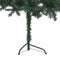 vidaXL - Kunstkerstboom - hoek - 180 - cm - PVC - groen