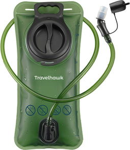 Travelhawk Waterzak - Drinkzak - 100% Waterdicht - BPA Vrij - Groen