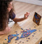 UNIDRAGON Houten Puzzel Voor Volwassenen Dier - Melkachtige Walvissen - 98 stukjes - Small 25x15 cm