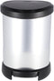 Curver Decobin - Pedaalemmer - 5L - Metallic
