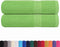 vidaXL - Handdoeken - 2 - st - 50x100 - cm - 360 - g/m² - 100% - katoen - appelgroen