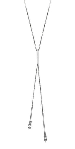 Esprit ESNL00342142 - Y-collier - Zirkonia - Zilverkleurig