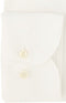 Profuomo slim fit heren overhemd - twill - strijkvriendelijk - wit - boordmaat: 39