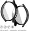 imoshion Screenprotector - Geschikt voor Samsung Galaxy Watch 4 40mm - Full Cover Hard Case / Beschermend Hoesje - Zwart