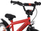 AMIGO Speeder Jongensfiets 16 Inch - Kinderfiets voor 4 tot 6 Jaar - 100-115 cm - Rood/