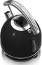Swan Retro Waterkoker - 1.8 Liter - 3000 Watt - Zwart