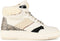 PS Poelman ESQUIMO - Hoge Sneakers - Teddy - Beige - Maat 38