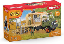 Schleich WILD LIFE - Speelfigurenset - Grote Reddingstruck voor Dieren (3 tot 8 jaar)