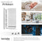 tectake® Magnetische Hordeur - Deurhor - Op maat te zagen - 95 x 210 cm