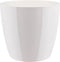 Elho Brussels Diamond Rond 22 - Bloempot voor Binnen - Ø 22.4 x H 20.1 cm - Wit
