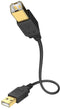 Inakustik 01070001 - USB 2.0 A naar B kabel - 100 cm - Zwart