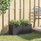 vidaXL - Plantenbakken - 2 - st - 36x30x32 - cm - poly - rattan - zwart