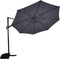 Outdoor Living - Zweefparasol VirgoFlex grijs Ø3,5mtr