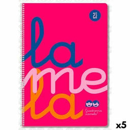 Lamela - Boek over Ringen - Din A4 80 Lakens Roze (5 stuks)