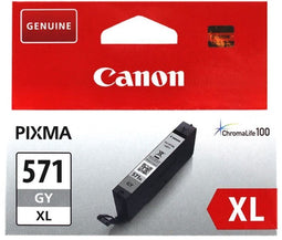 Canon CLI-571GY XL - Inktcartridge - Hoge capaciteit - Grijs (1 stuk)
