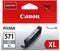Canon CLI-571GY XL - Inktcartridge - Hoge capaciteit - Grijs (1 stuk)