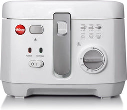 Eldom FR18 freet - Frituurpan - 2.5 L - 150-190 °C - Grijs-Wit