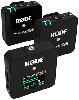 Røde Wireless GO II - Draadloos microfoonsysteem - 2 zenders en 1 ontvanger