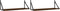 vidaXL - Wandschappen - 2 - st - 80x25x25,5 - cm - bewerkt - hout - bruin - eikenkleur