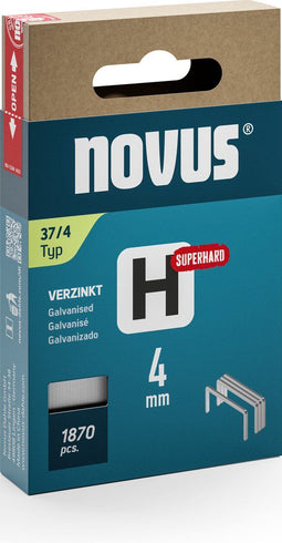 Novus 042-0783 - Niet met fijne draad Type 37 - 4 mm x 10.6 mm - (1.870 stuks)
