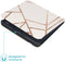 imoshion E-reader Hoesje - Geschikt voor Kobo Libra 2 - Design Slim Hard Case Sleepcover Bookcase met stand - White Graphic