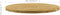 vidaXL - Tafelblad - rond - 44 - mm - 800 - mm - massief - eikenhout