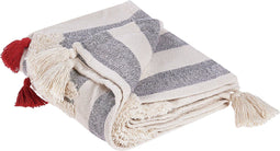 NAMTAR - Plaid - Wit - 120 x 150 cm - Katoen