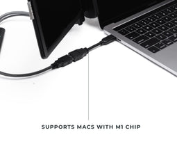 XEBEC TRI-SCREEN ADAPTER - Multi-monitor adapter - Geschikt voor meerdere schermen